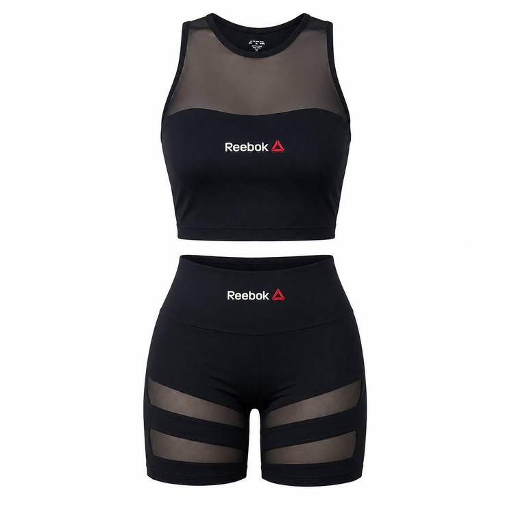 ست نیمتنه و شورتک Reebok نخی
